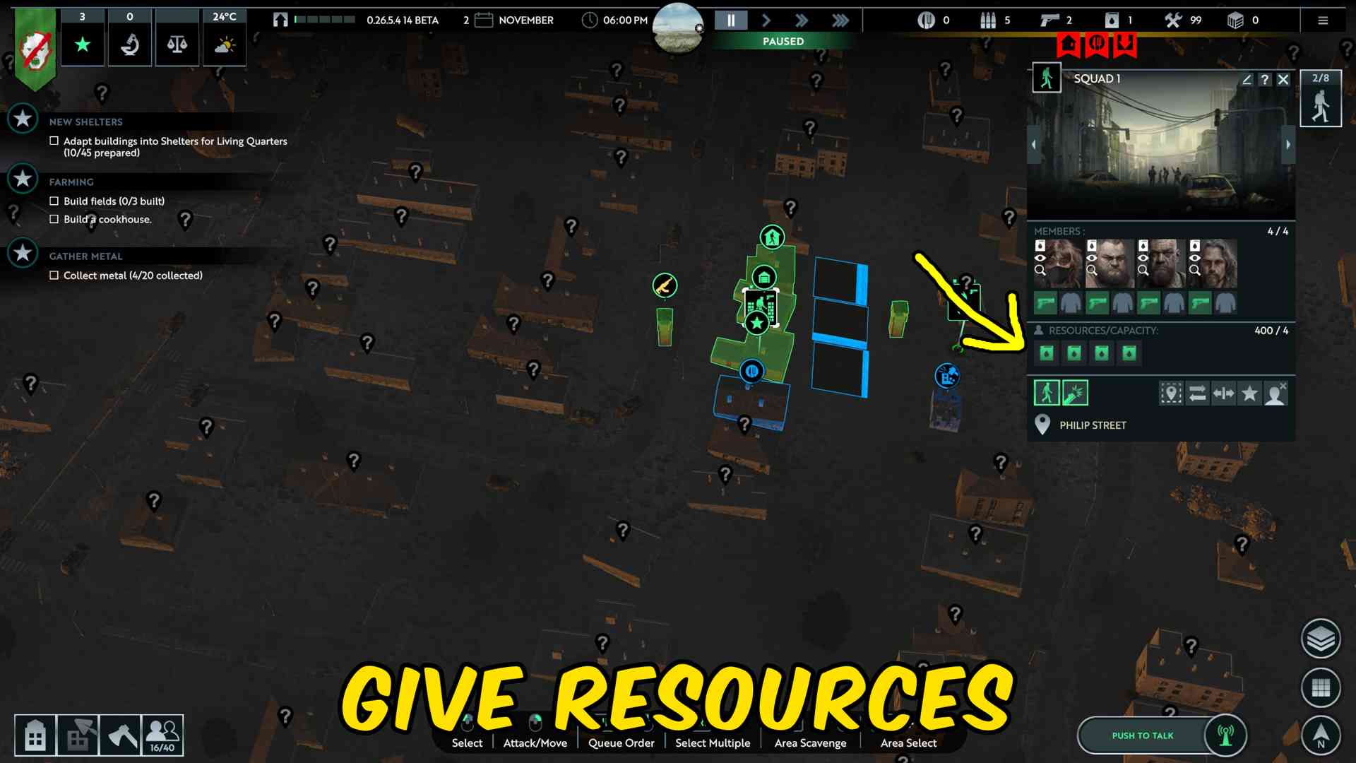 Infection Free Zone — Squad Manager (screenshot 4)
